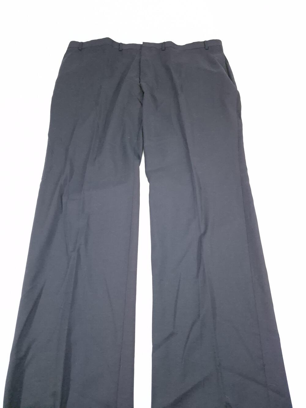 Donald J. Trump Dress Pants Mens 50x37 Navy Wool Flat Front Big Tall NWT